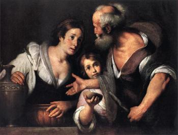 貝爾納多 斯托茨 Prophet Elijah and the Widow of Sarepta 貝爾納多 斯托茨 Prophet Elijah and the Widow of Sarepta